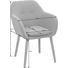 ARMLEHNSTUHL in Hellgrau - Hellgrau, Design, Holz/Textil (57/83/59cm) - Carryhome ARMLEHNSTUHL in Hellgrau - Hellgrau, Design, Holz/Textil (57/83/59cm) - Carryhome