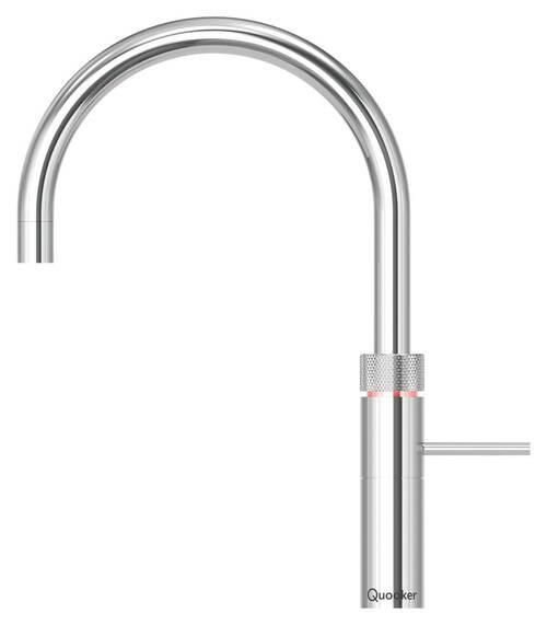 KÜCHENARMATUR 3FRCHR  - Chromfarben, Basics, Metall (24/36,6cm) - Quooker