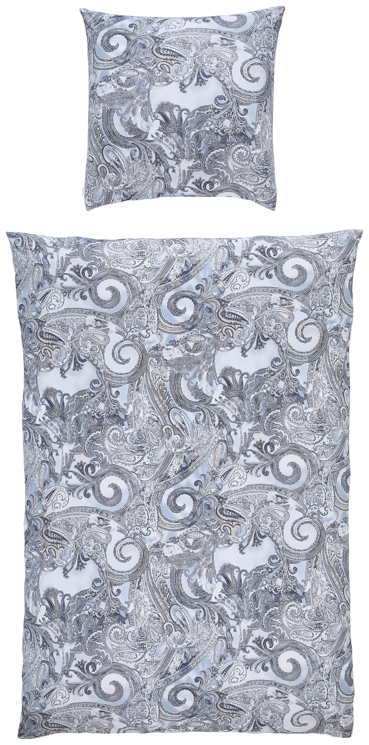 BETTWÄSCHE ATELIER Interlock-Jersey 135/200 cm  - Platinfarben, Basics, Textil (135/200cm) - Estella