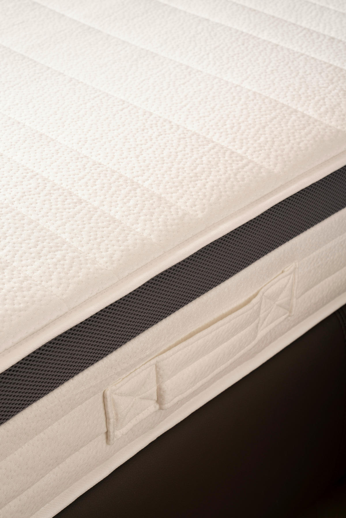 LIT BOXSPRING 140/200 cm  in Braun  - Chromfarben/Braun, Basics, Leder/Holz (140/200cm) - Novel