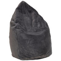 SITZSACK Plüsch Grau 220 L  - Grau, Design, Textil (70/95/70cm) - Boxxx
