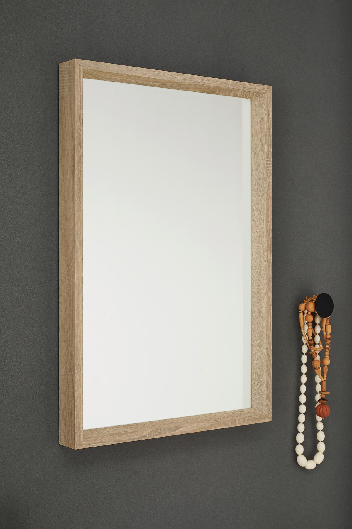 GÄSTEBAD 40 cm  - Weiß/Sonoma Eiche, KONVENTIONELL, Holzwerkstoff (40cm) - Xora