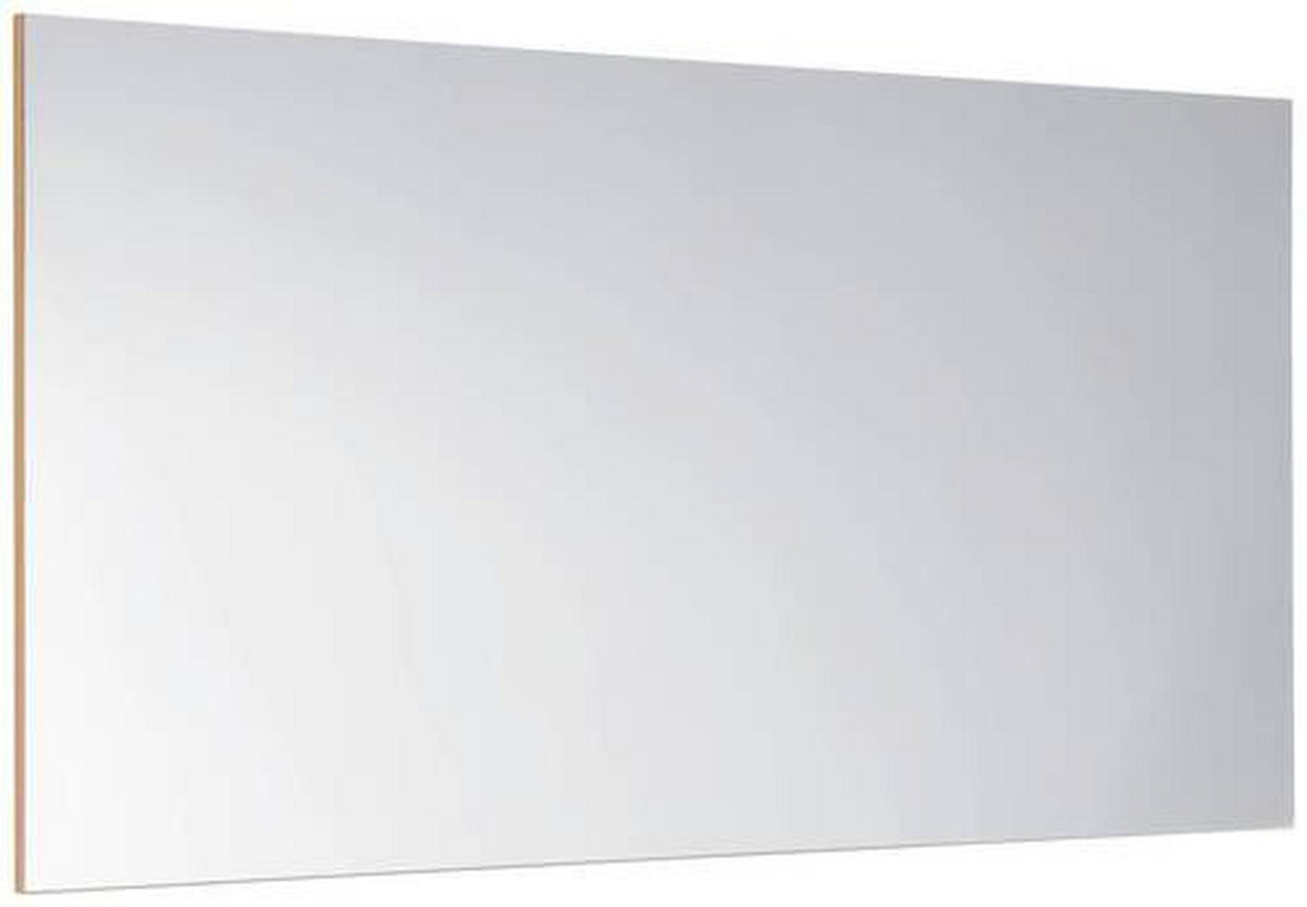 WANDSPIEGEL 120/65/2 cm    in rechteckig  - Eichefarben, Design, Holzwerkstoff (120/65/2cm) - Xora