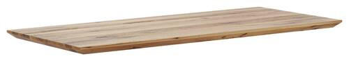 TISCHPLATTE Wildeiche massiv Wildeiche  - Wildeiche, Design, Holz (160/90/6cm) - Waldwelt