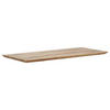 TISCHPLATTE Wildeiche massiv Wildeiche  - Wildeiche, Design, Holz (160/90/6cm) - Waldwelt