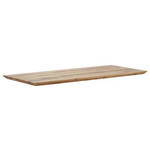 TISCHPLATTE Wildeiche massiv Wildeiche  - Wildeiche, Design, Holz (160/90/6cm) - Waldwelt