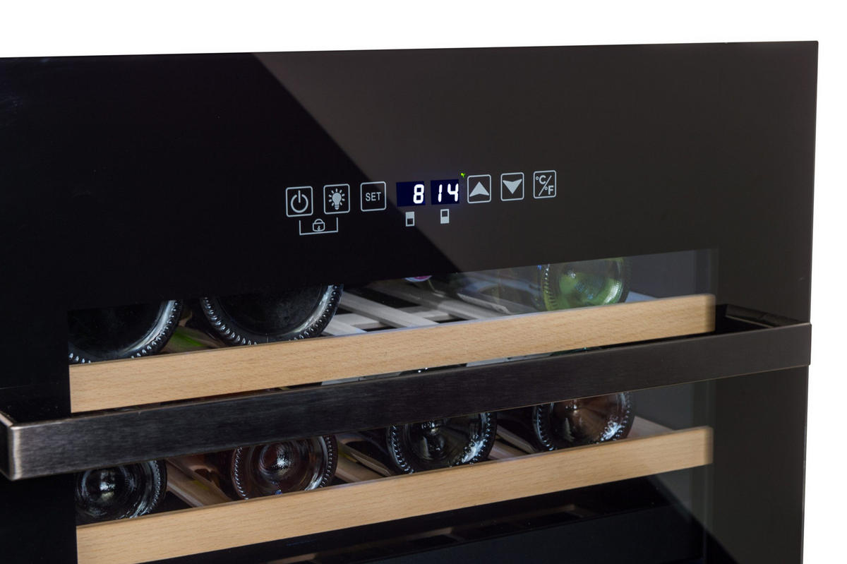 WEINKÜHLSCHRANK LSBI36BDZ  - Basics, Glas/Holz (59,0/59,5/56,3cm)