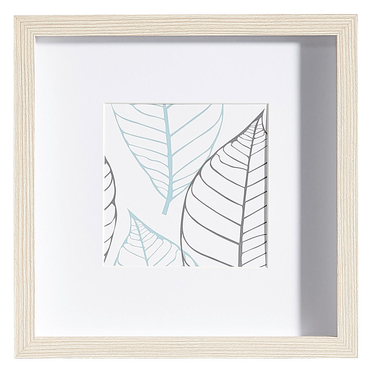 FOTORAHMEN 25/25/3 cm  - Eichefarben, Basics, Glas/Holz (25/25/3cm)