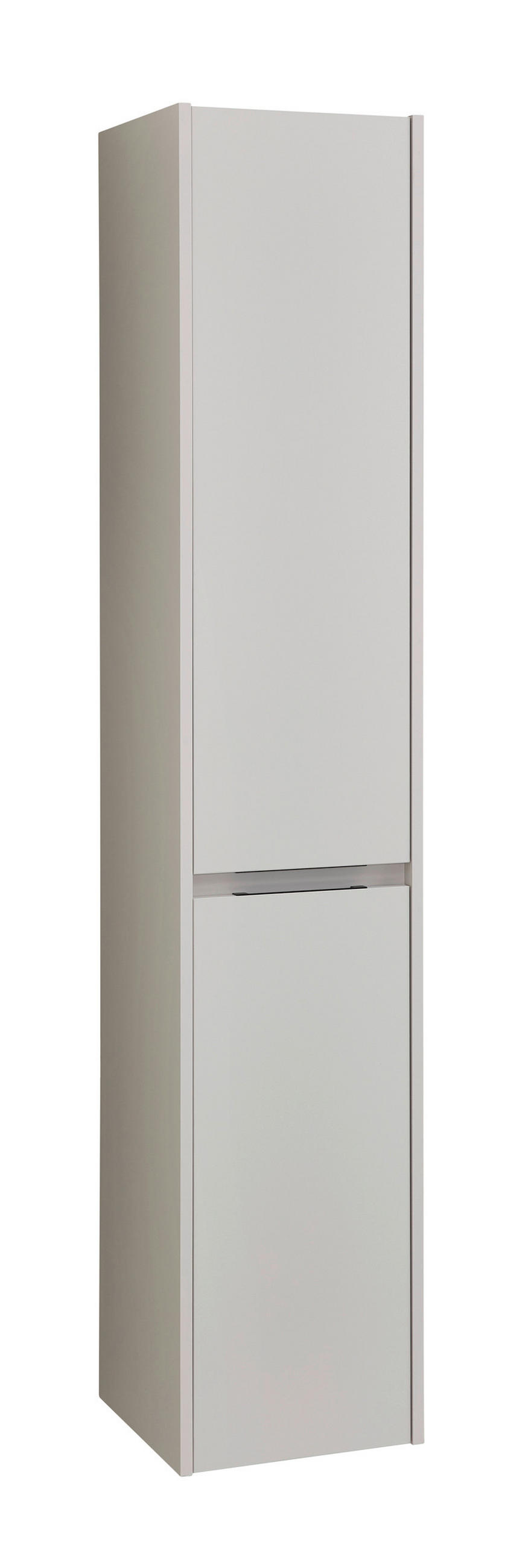 HOCHSCHRANK 33,3/170,7/33 cm  - Kaschmir/Schwarz, Design, Glas/Holzwerkstoff (33,3/170,7/33cm) - Sadena