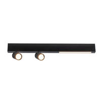 LED-STRAHLER Denebola 70/6/18 cm   - Schwarz, Design, Kunststoff/Metall (70/6/18cm) - Novel
