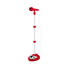 STAND-MIKROFON - Rot/Schwarz, KONVENTIONELL, Kunststoff (20/92/26,5cm)