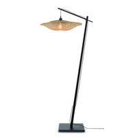 Lampadar - culoare natur/negru, Trend (80/60/176cm) - Good & Mojo