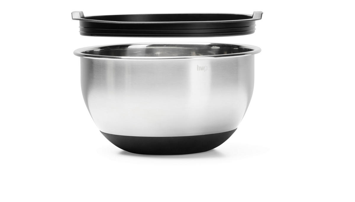 SET ZDJELA           - boje oplemenjenog čelika/crna, Basics, metal/plastika - Homeware Profession.