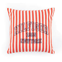 KISSENHÜLLE Summer Stripe 40/40 cm  - Dunkelorange, Basics, Textil (40/40cm) - Tommy Hilfiger