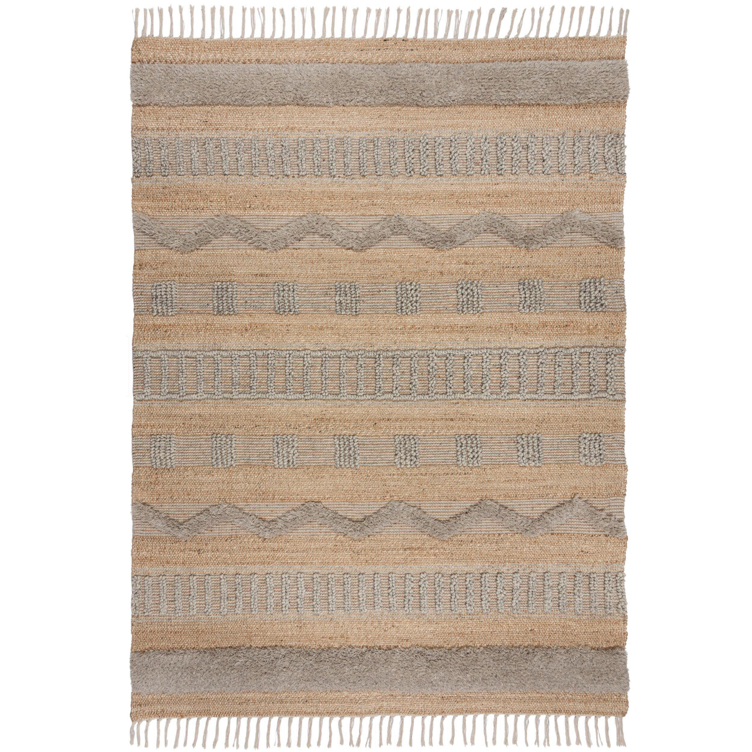 HANDWEBTEPPICH 120/170 cm Medina Naturfarben  - Naturfarben, KONVENTIONELL, Textil (120/170cm)