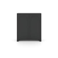 KOMMODE  in 100/117/35 cm  - Schwarz, Design, Holzwerkstoff (100/117/35cm) - MID.YOU