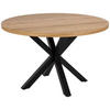 MATBORD i trä  120/76,4 cm  - skogsek/svart, Trend, metall/trä (120/76,4cm)
