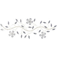 ZIDNA DEKORACIJA     105/2/38 cm      - srebrne boje/zlatne boje, Basics, metal/plastika (105/2/38cm) - Ambia Home