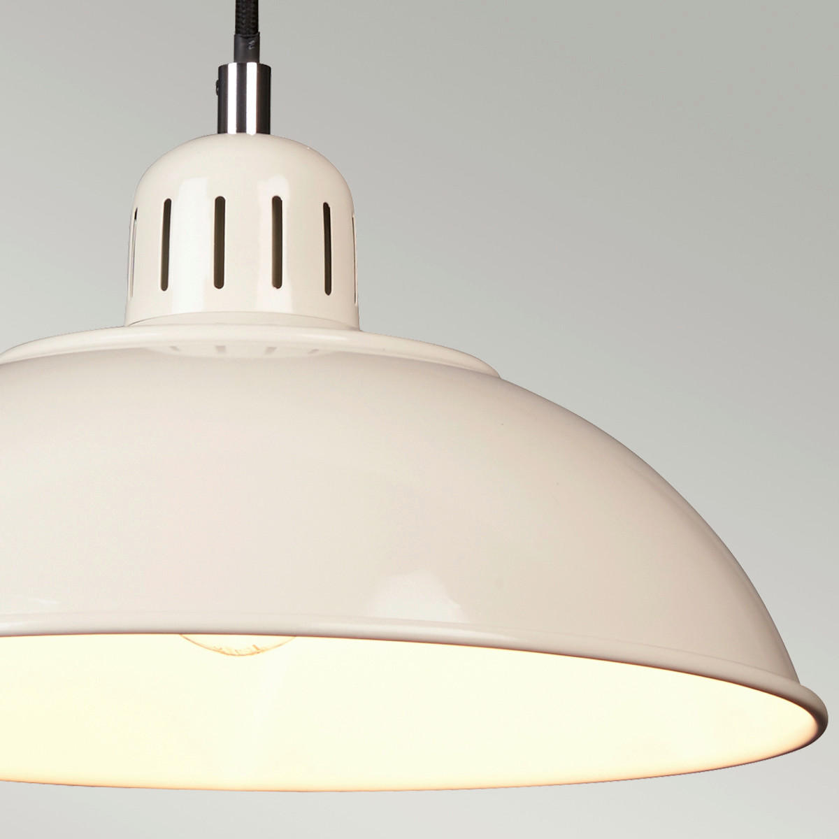 HÄNGELEUCHTE 30/29.9 cm    - Creme, Design, Metall (30/29.9cm) - Elstead Lighting