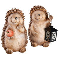 DEKOIGEL - Beige/Braun, LIFESTYLE, Kunststoff (20/18,5/28cm)