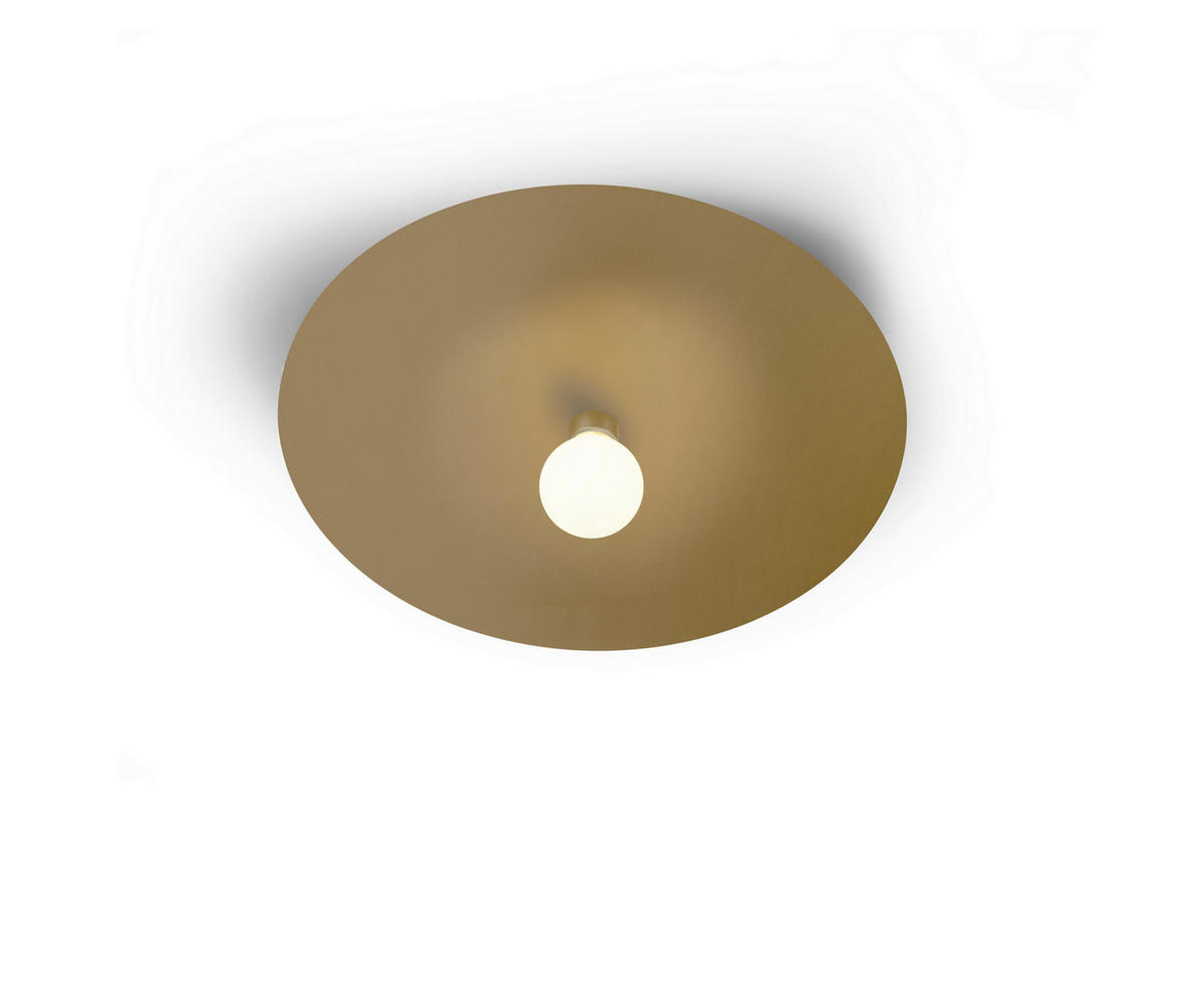 DECKENLEUCHTE Chio 44/6,5 cm   - Goldfarben, Basics, Metall (44/6,5cm) - BOPP
