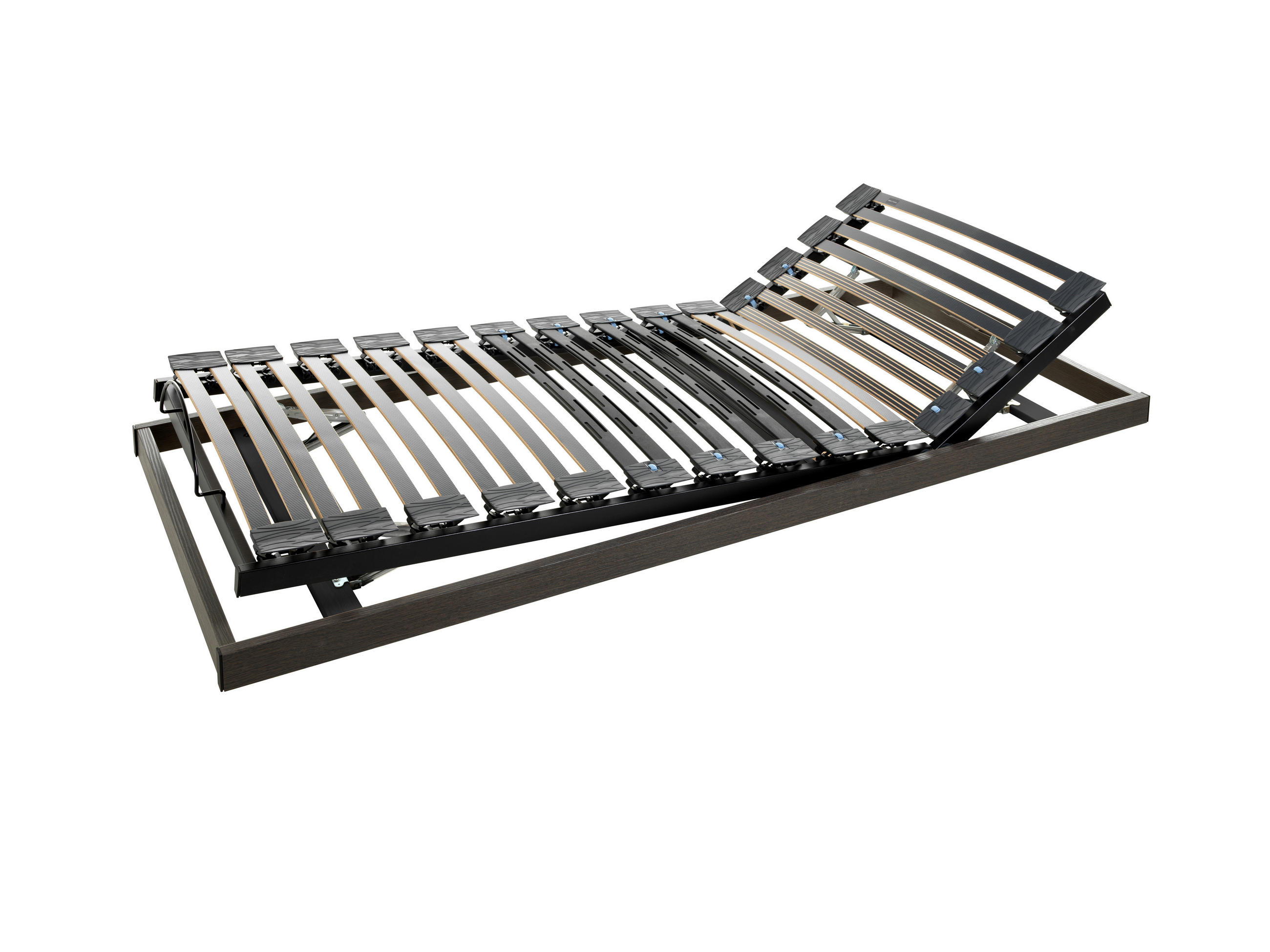 LATTENROST 180/200 cm  - Dunkelgrau/Anthrazit, Basics, Glas/Holz (180/200cm)