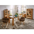 SIDEBOARD  in 140/80/44 cm  - Dunkelbraun/Messingfarben, Design, Holz/Metall (140/80/44cm) - Landscape
