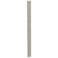 GARDEROBENPANEEL 10/165/3 cm  - Taupe, Design, Holzwerkstoff/Metall (10/165/3cm) - Moderano