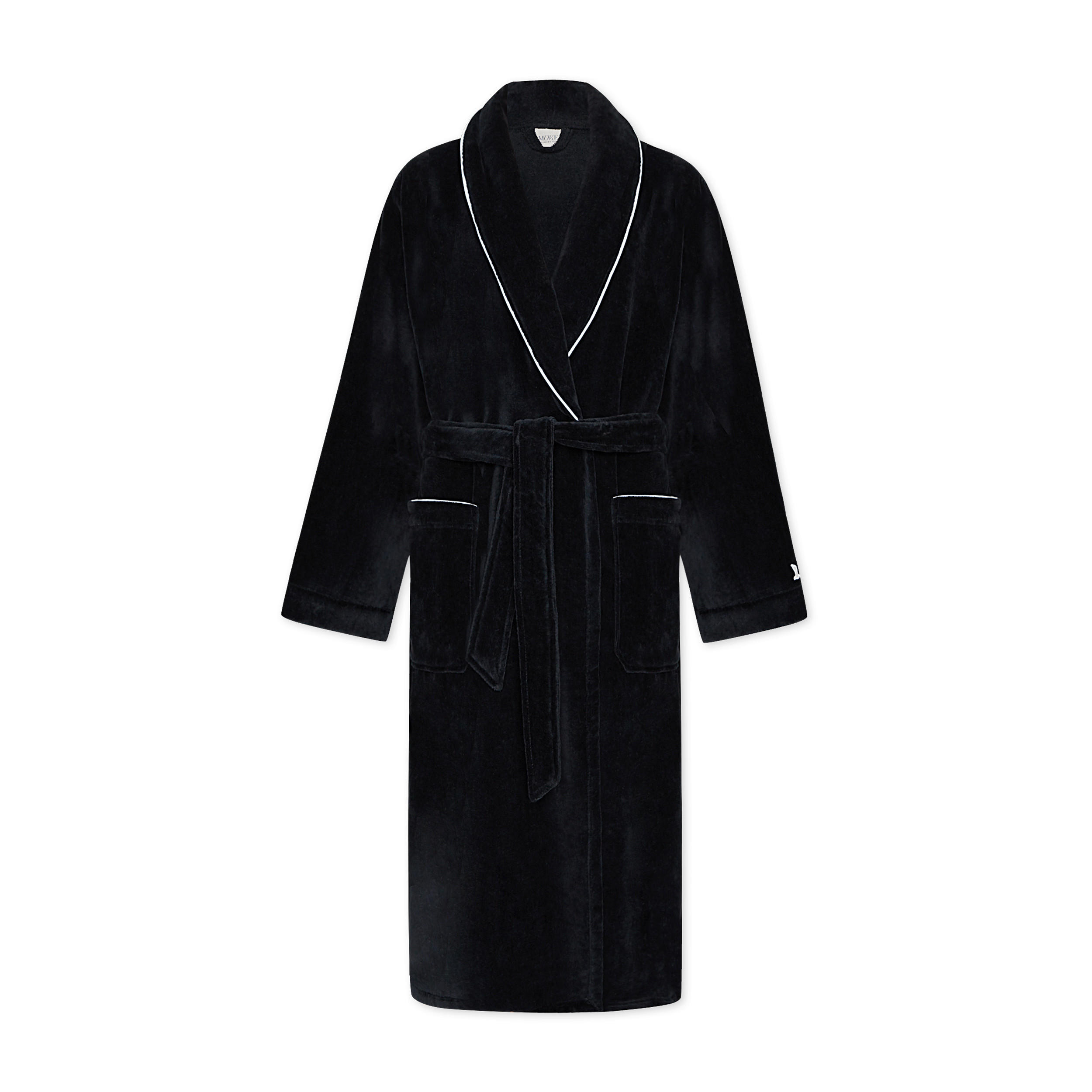 Moeve Bademantel Homewear Schwarz
