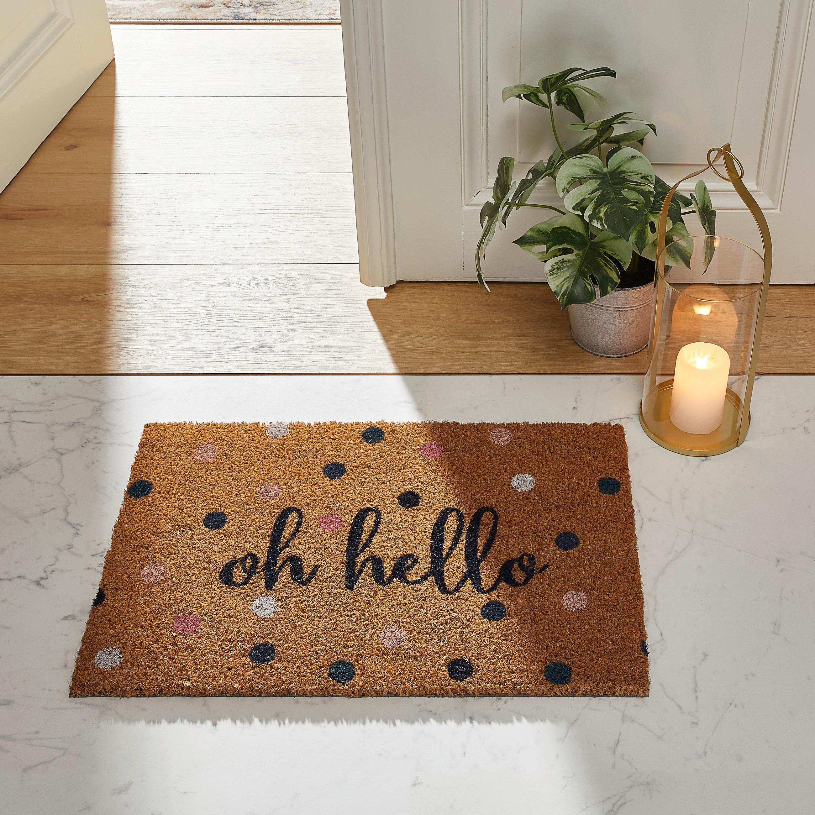 FUßMATTE  40/60 cm  Multicolor  - Multicolor, Basics, Naturmaterialien/Kunststoff (40/60cm) - Esposa