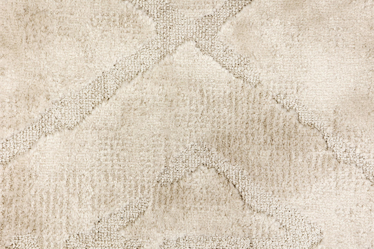 WEBTEPPICH 133/190 cm Lou Creme rechteckig  - Creme, Basics, Kunststoff/Textil (133/190cm) - Astra