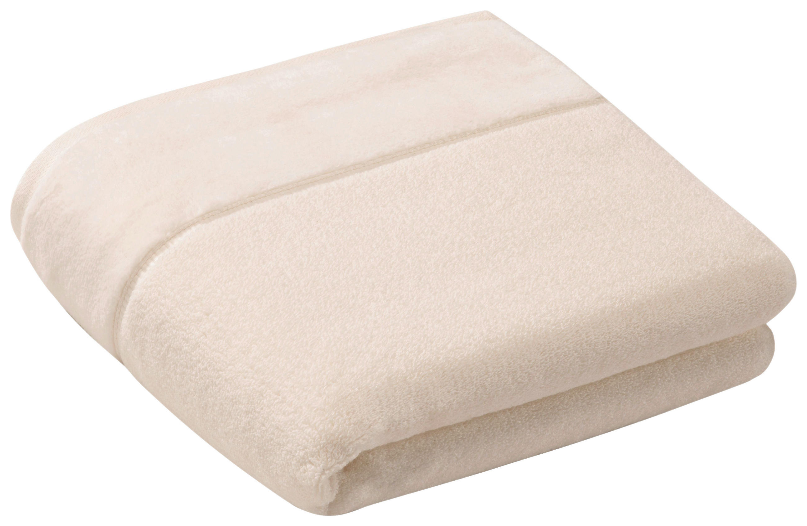 DUSCHTUCH 67/140 cm Pure  - Beige, Basics, Textil (67/140cm) - Vossen