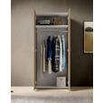 DREHTÜRENSCHRANK  in Sonoma Eiche  - Alufarben/Sonoma Eiche, KONVENTIONELL, Holzwerkstoff/Kunststoff (81/177/51cm) - Carryhome