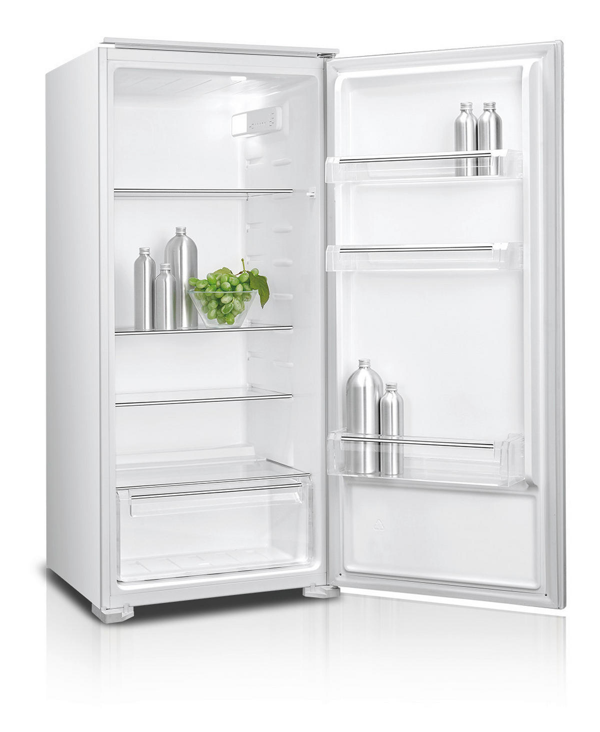KÜHLSCHRANK 54/122/54 cm WKS225.0EEB  - Weiß, Basics, Kunststoff (54/122/54cm) - Wolkenstein