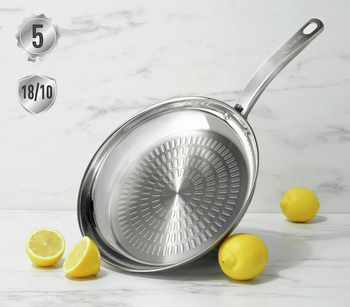 STEKPANNA   24 cm  - stålfärgad, Design, metall (24cm) - Tefal