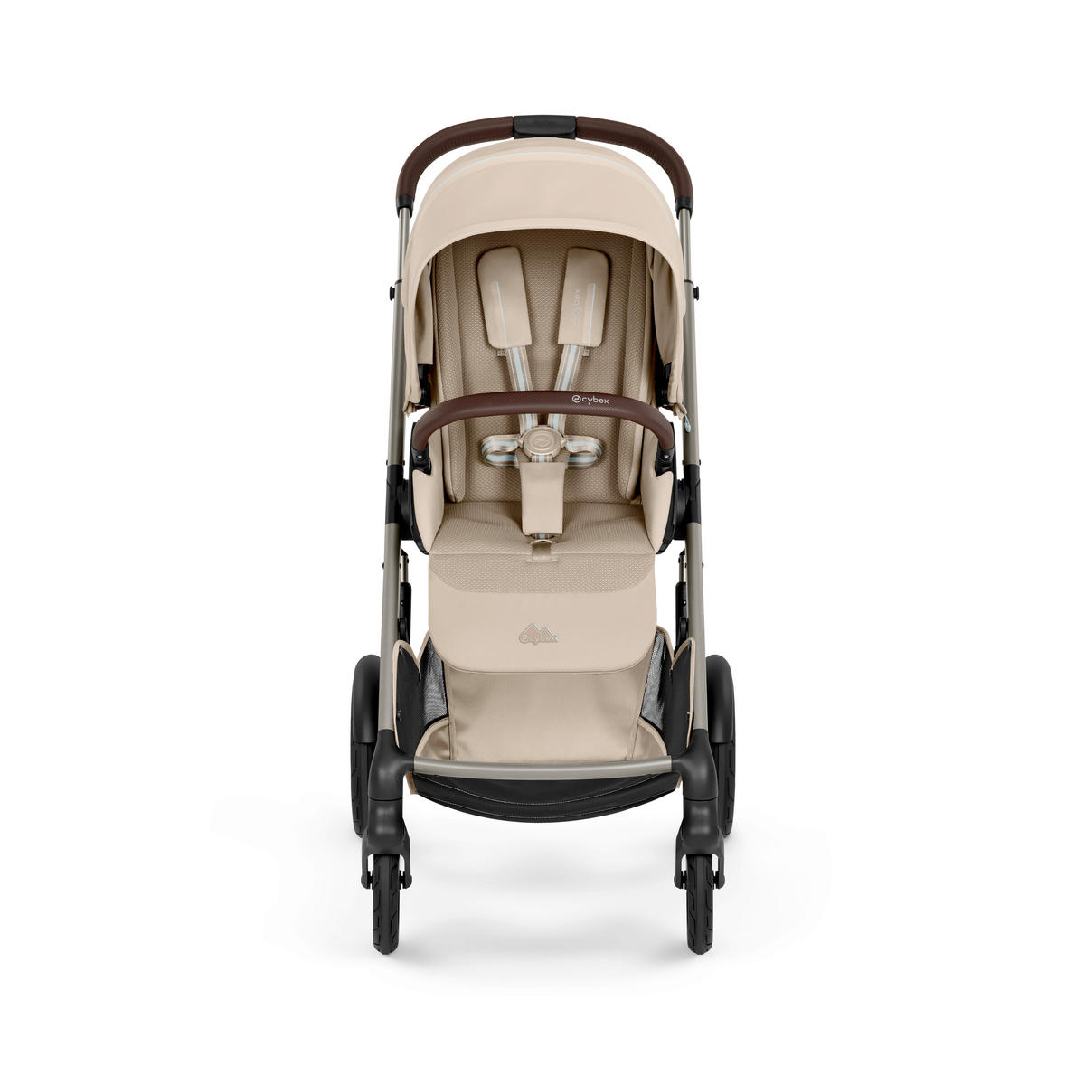 KINDERWAGEN Talos S TPE inkl. Fold-Carrycot  - Taupe/Beige, Basics, Textil/Metall (93cm) - cybex GOLD