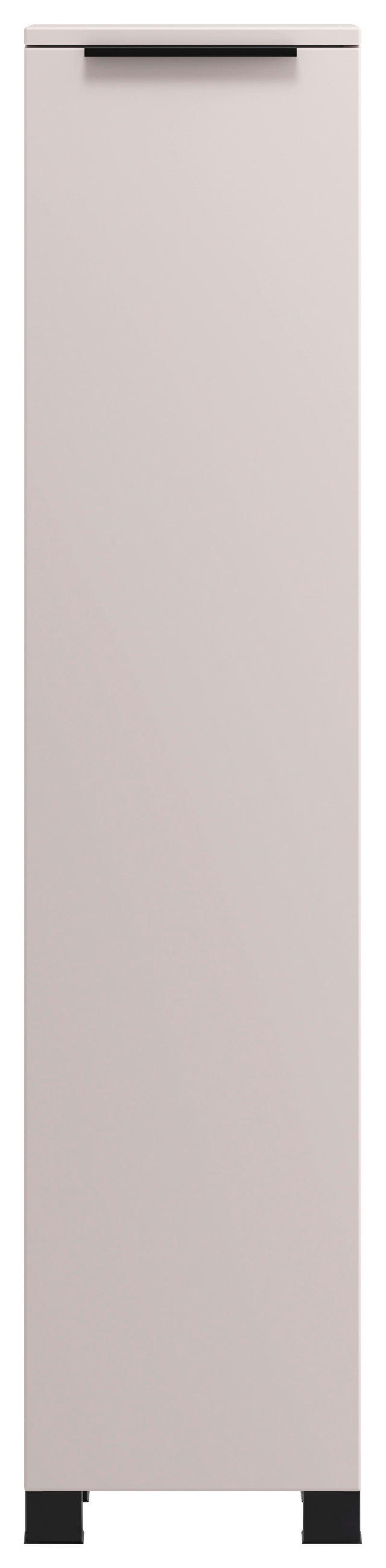 MIDISCHRANK 30/130/35 cm  - Kaschmir/Schwarz, Modern, Holzwerkstoff/Kunststoff (30/130/35cm) - Held