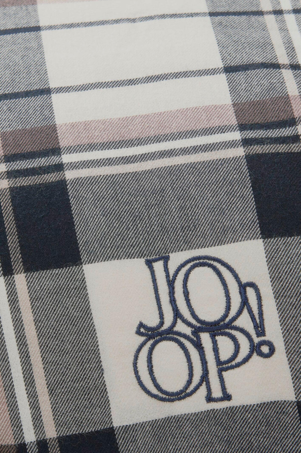 WENDEBETTWÄSCHE 2-teilig Soft Frames Flanell 135/200 cm  - Blau, Design, Textil (135/200cm) - Joop!