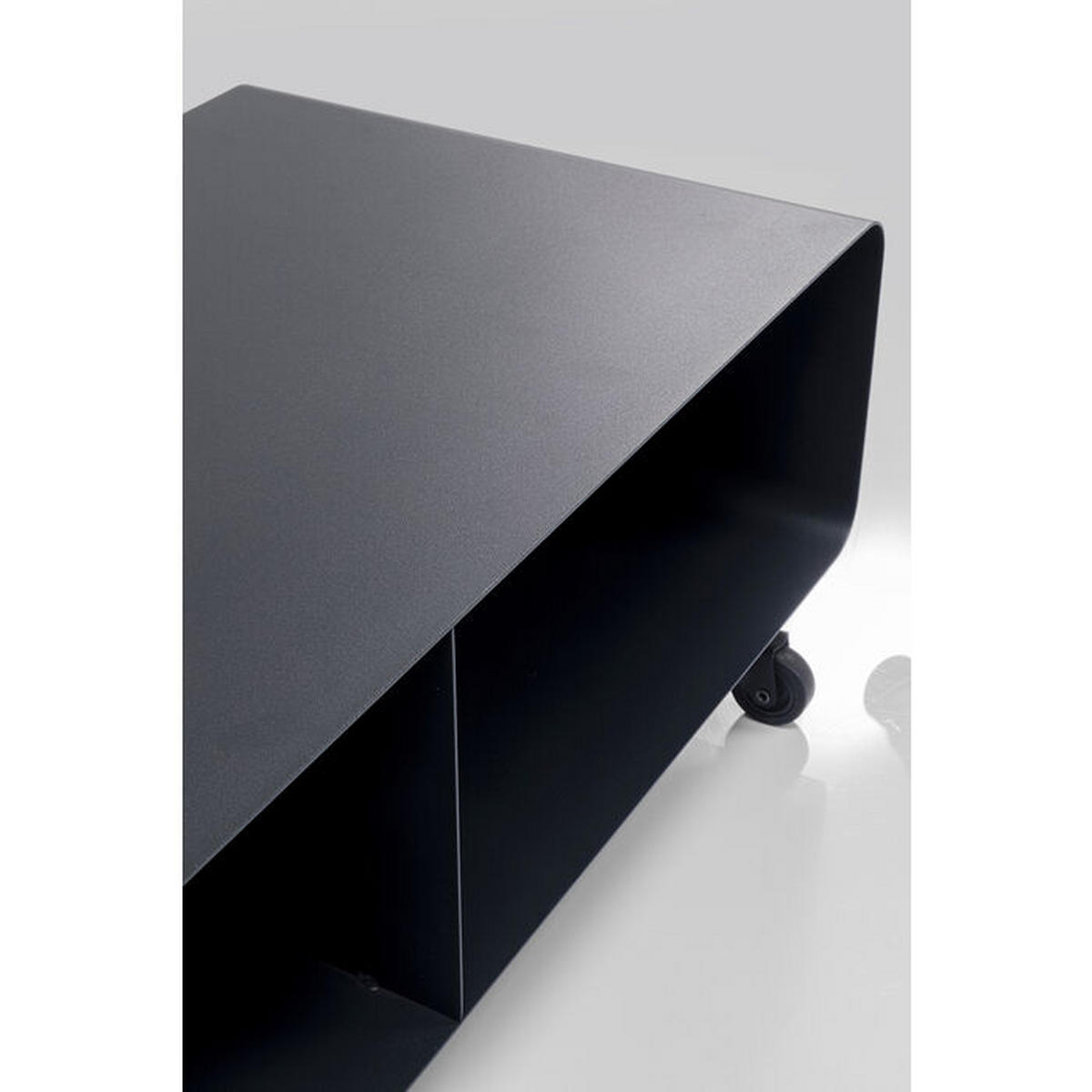 TV-ELEMENT - Dunkelgrau, Design, Kunststoff/Metall (90/30/42cm) - Kare-Design