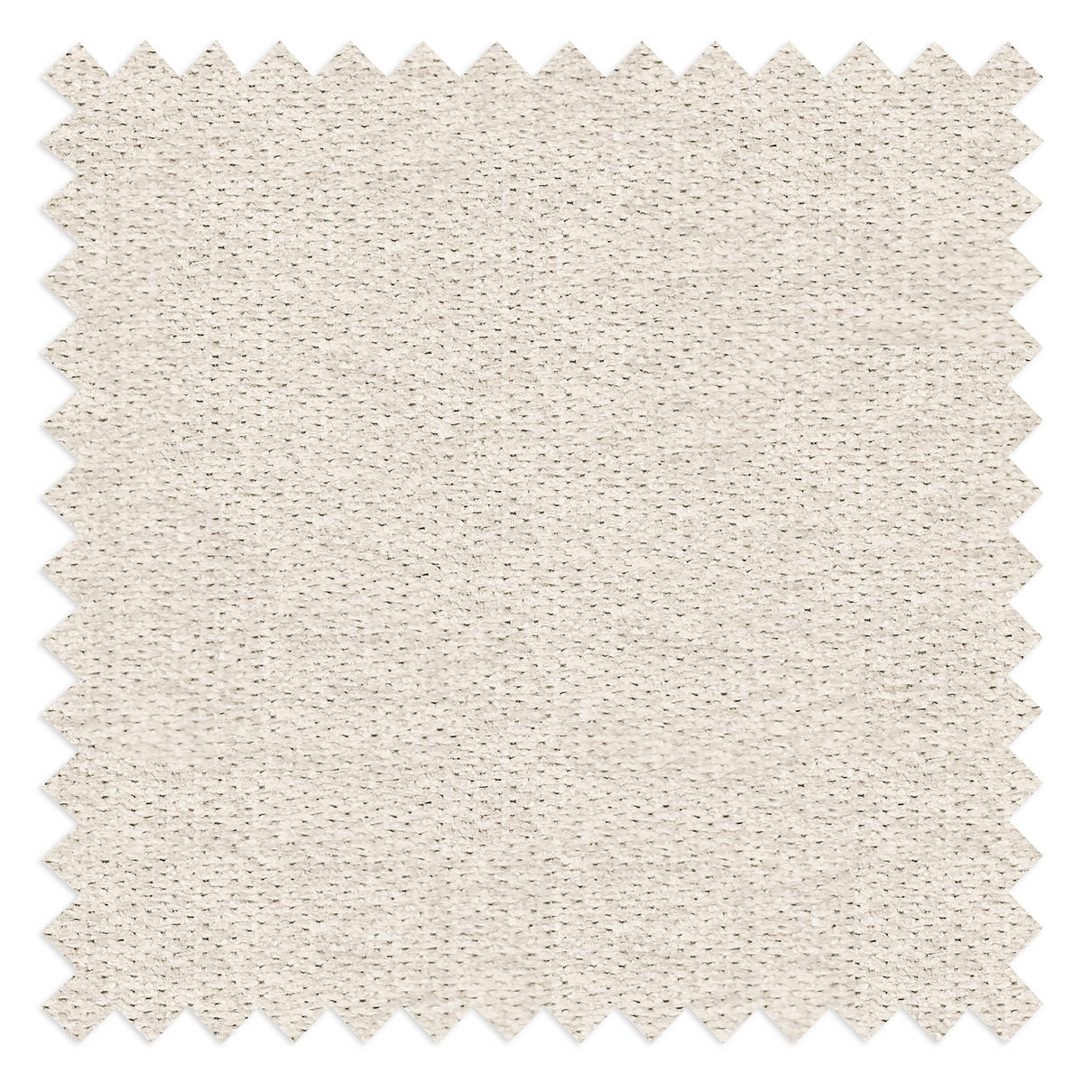 HOCKER Fresco Mikrofaser Creme  - Creme/Schwarz, Design, Kunststoff/Textil (130/39/65cm) - P & B