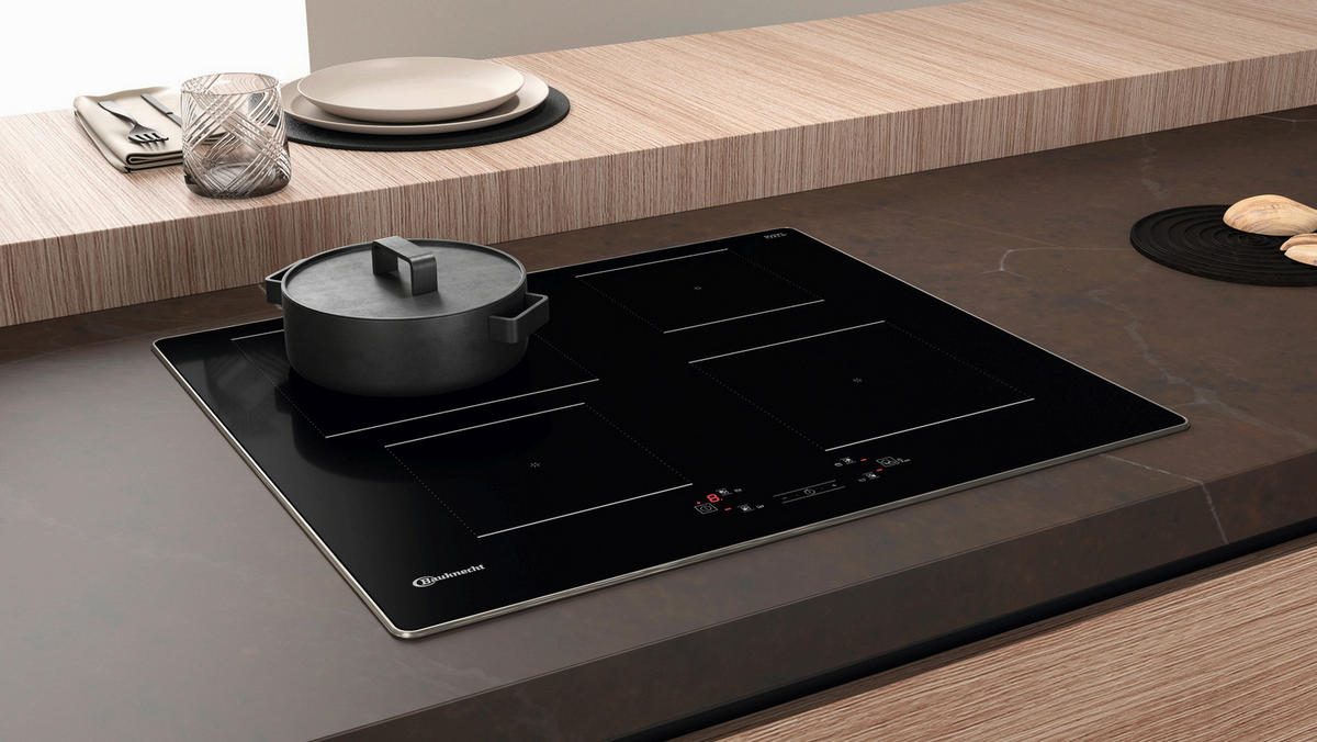 INDUKTIONSKOCHFELD BQ 5160S AL  - Schwarz, Basics, Glas/Metall (60/5/52cm) - Bauknecht