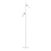 LED-STEHLEUCHTE 20/163 cm    - Weiß, Basics, Kunststoff/Metall (20/163cm) - Hell