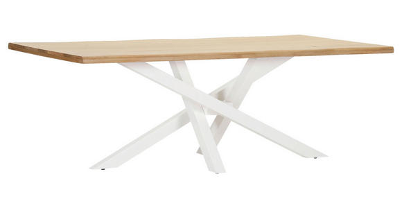 TISCHPLATTE      - Eichefarben, Design, Holz (220/100/4cm) - Landscape