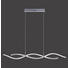 LED-HÄNGELEUCHTE - Silberfarben, KONVENTIONELL, Kunststoff/Metall (111/10,5/120cm) LED-HÄNGELEUCHTE - Silberfarben, KONVENTIONELL, Kunststoff/Metall (111/10,5/120cm)