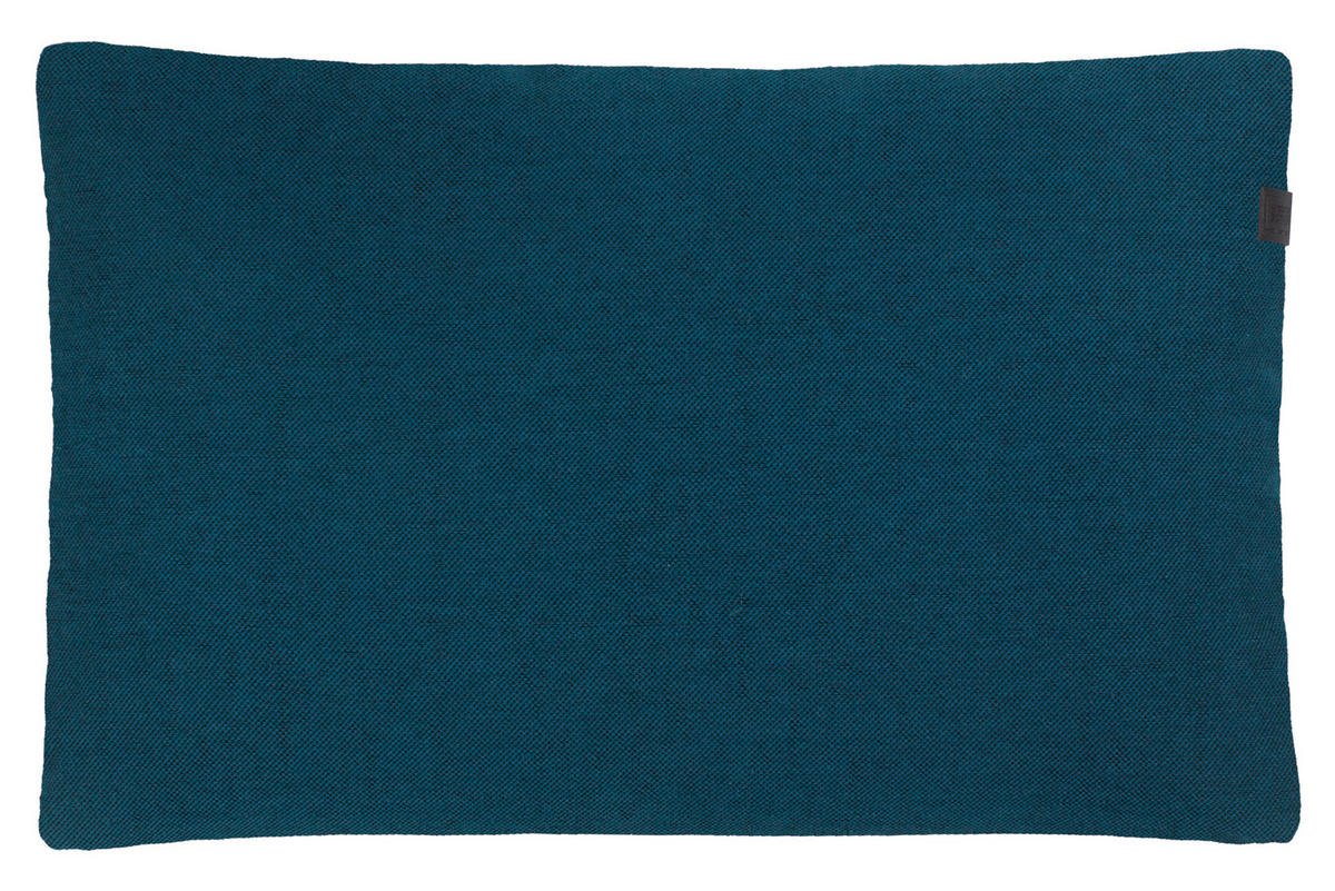 KISSENHÜLLE SW-Solo 38/58 cm  - Blau/Dunkelblau, Basics, Textil (38/58cm) - Schöner Wohnen