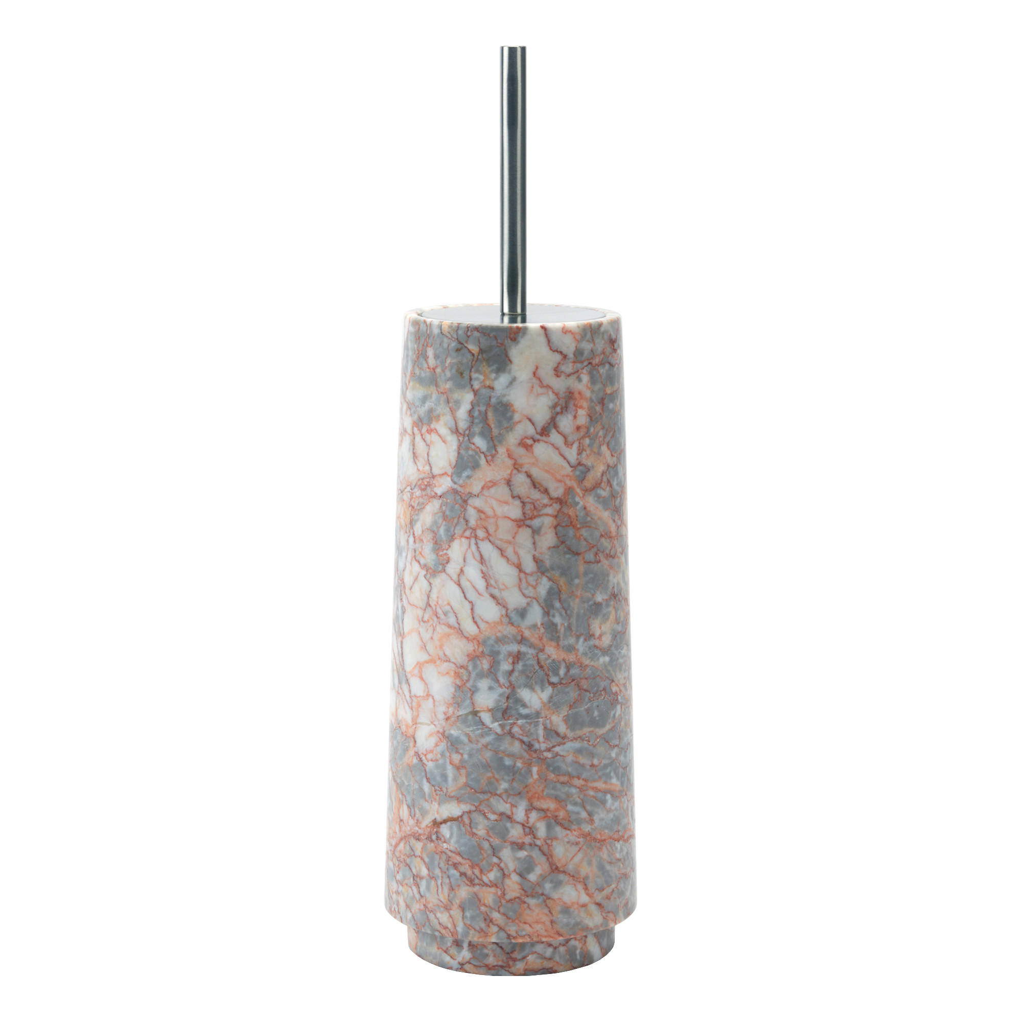 WC-BÜRSTENHALTER - Multicolor, Basics, Stein (11,8/41cm) - Aquanova