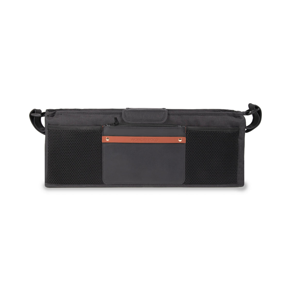 BUGGY-ORGANIZER Parent Console  - Schwarz, Basics, Textil (13.34/59.69/15.88cm) - WONDERFOLD