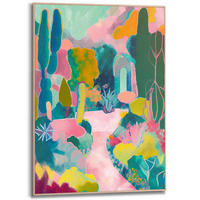 BILD 50/70 cm  - Multicolor, Trend, Holzwerkstoff (50/70cm) - Reinders!