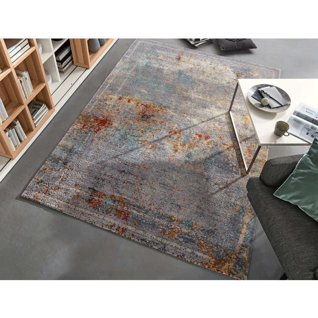 Thumbnail - Musterring Orientteppich Empire Lenos, Blau, Textil, rechteckig, 250x350 cm, in verschiedenen Größen erhältlich, Teppich...