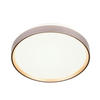 LED-DECKENLEUCHTE 38 cm  - Messingfarben/Schwarz, Trend, Kunststoff/Metall (38cm) - Novel